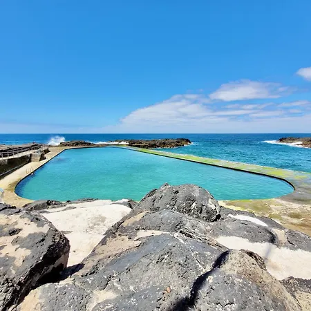 El Balcon Del Atlantico - Oceanfront Studio Lägenhet Tacoronte
