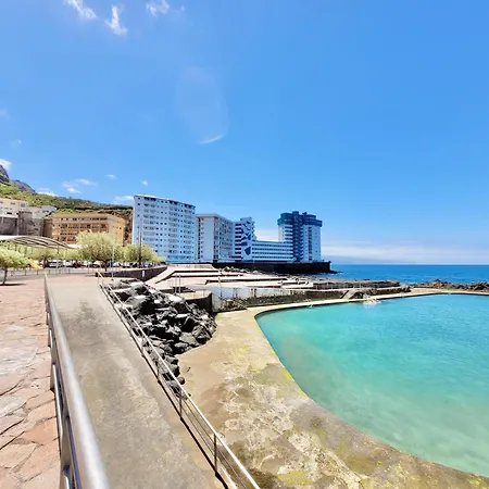 Lägenhet El Balcon Del Atlantico - Oceanfront Studio Tacoronte
