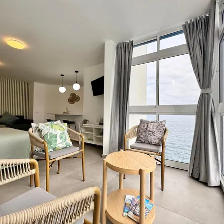 El Balcon Del Atlantico - Oceanfront Studio Lägenhet *