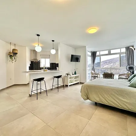 Lägenhet El Balcon Del Atlantico - Oceanfront Studio Tacoronte